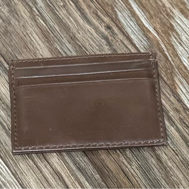 Brown Leather Card Holder Brown Leather Card Holder